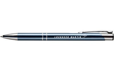 100 Sonata Glass Retractable Ballpoint Pen Laser Engraved