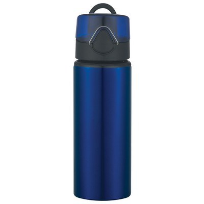 36 25 Oz. Aluminum Sports Bottle With Flip Top Lid Screen Printed