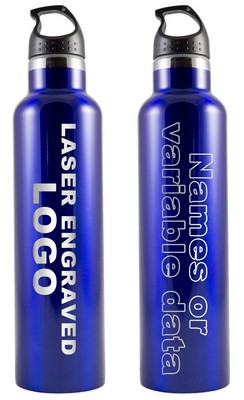 1 Personalized 25oz Insulated Reusable Bottle Laser Engraved